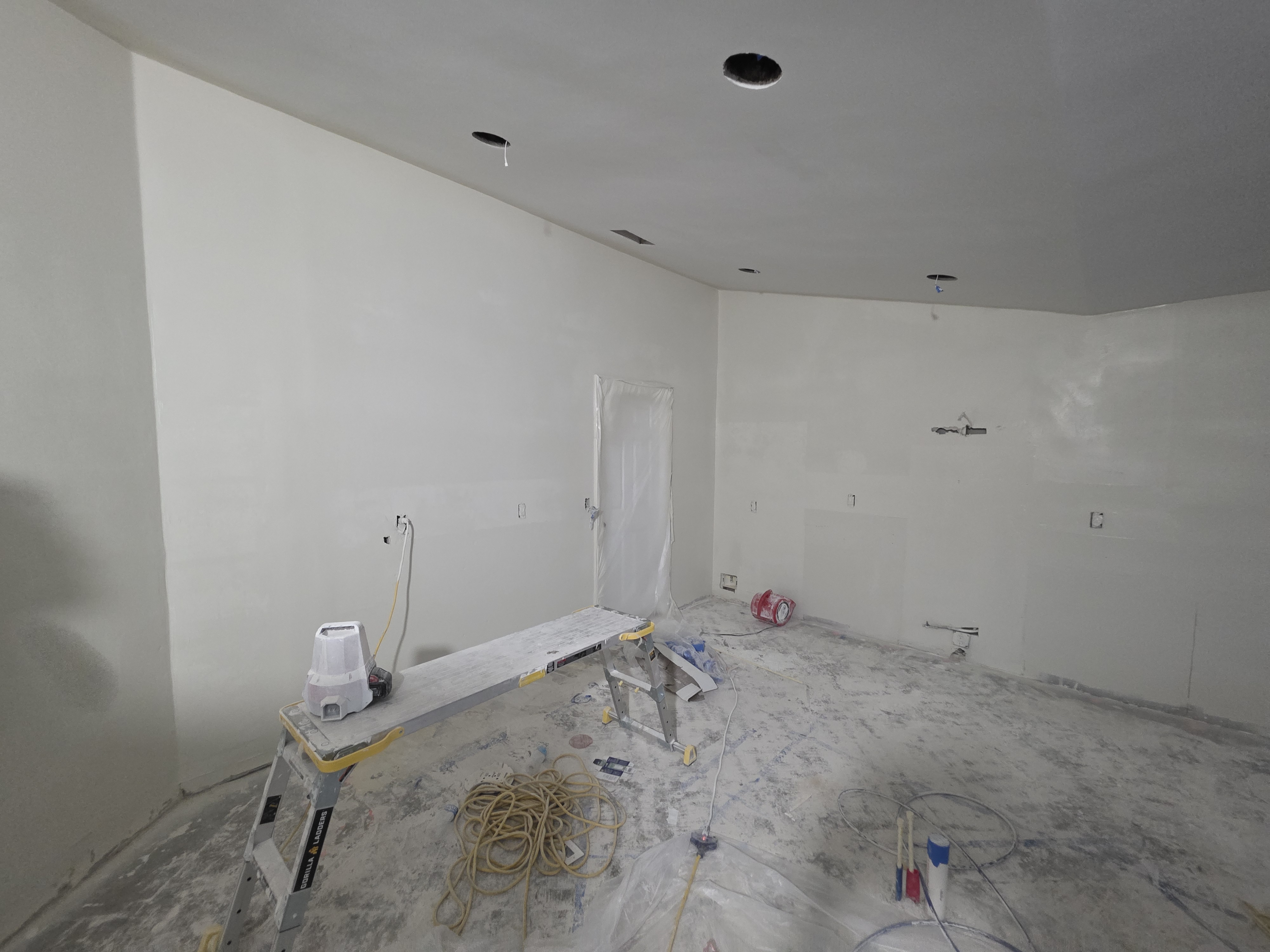 Devang kitchen renovation before cabinet installation