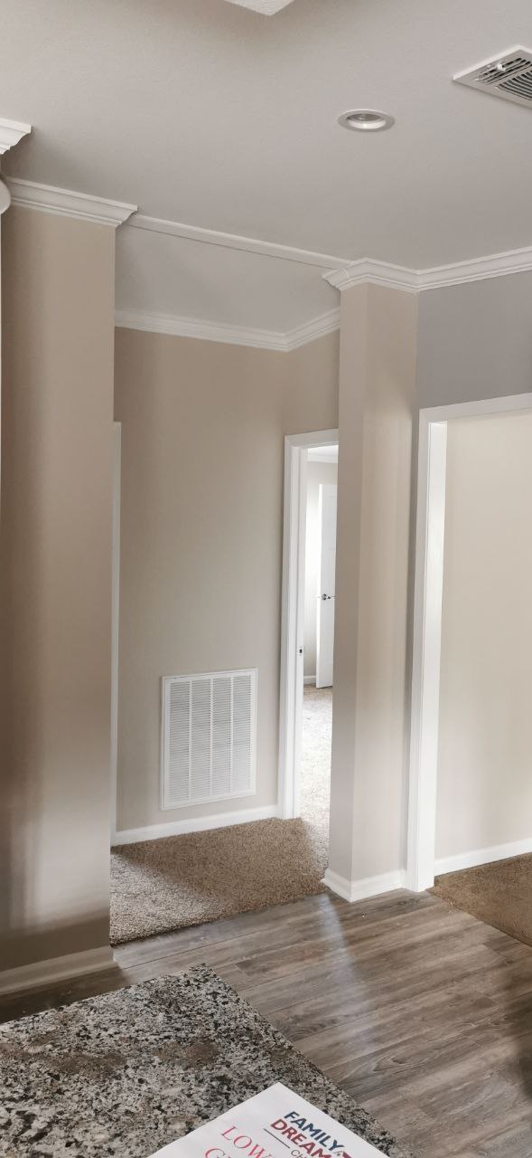 Post-delivery interior restoration for a double-wide manufactured home