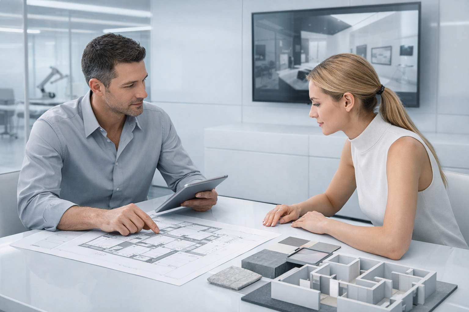 Kitchen design consultation and planning for custom cabinets