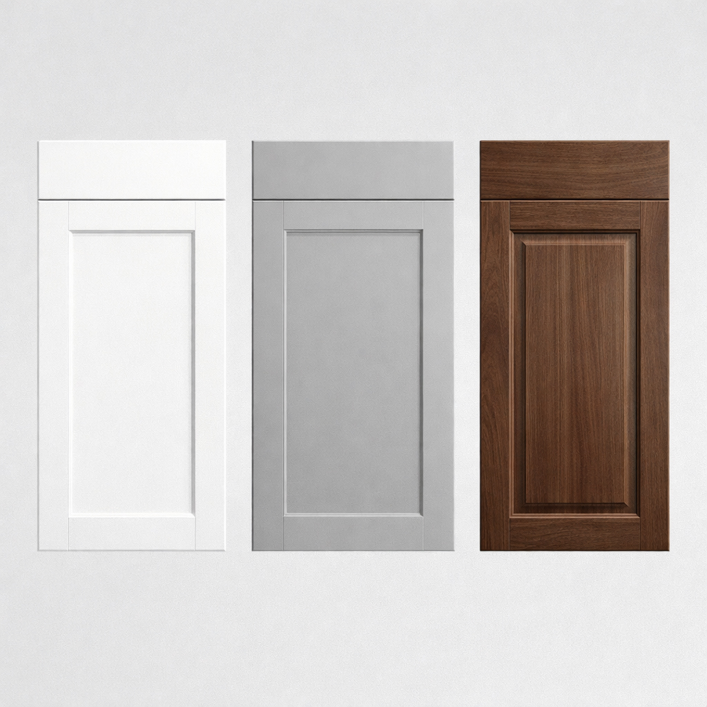 Semi custom cabinet door styles and finish options