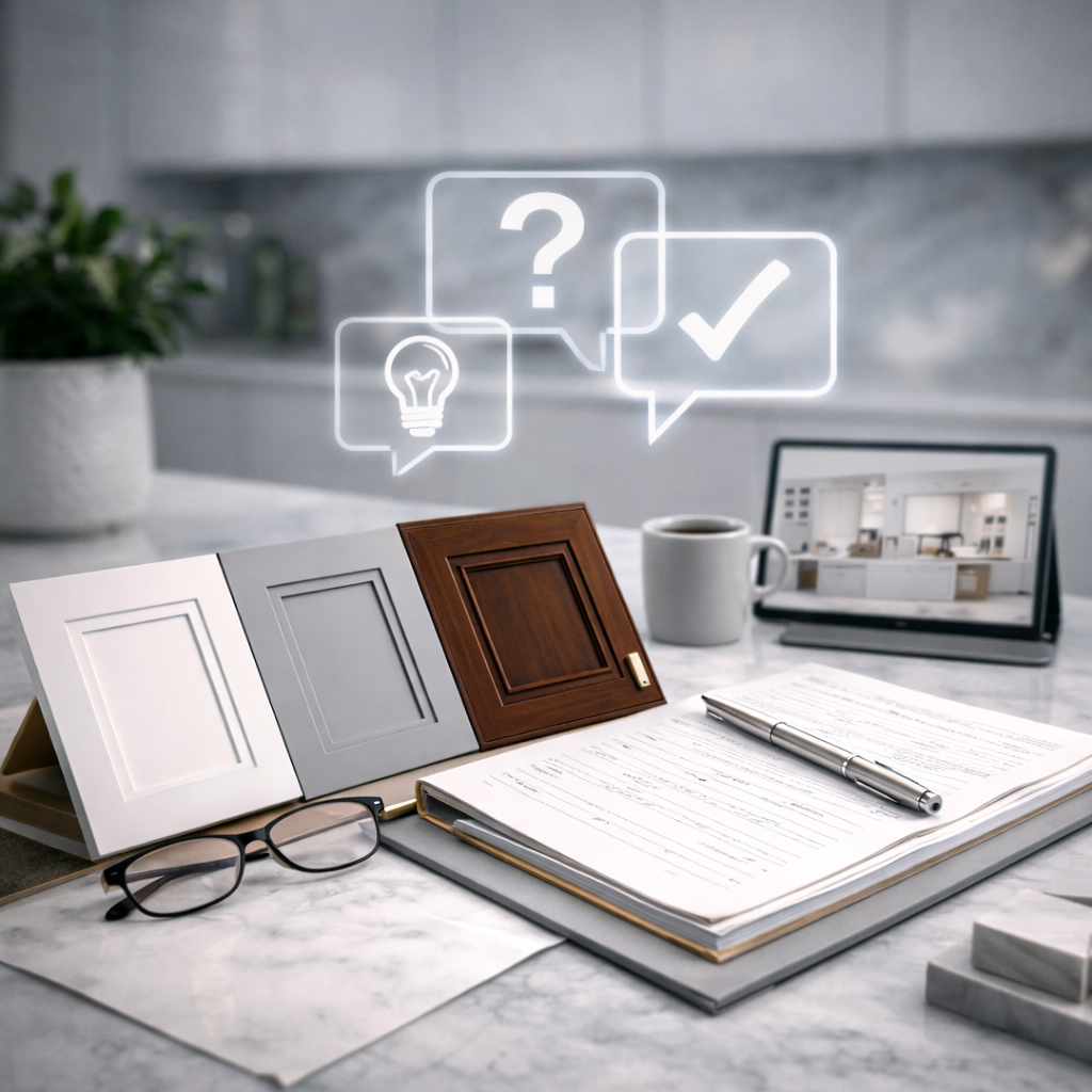 Custom kitchen cabinets frequently asked questions